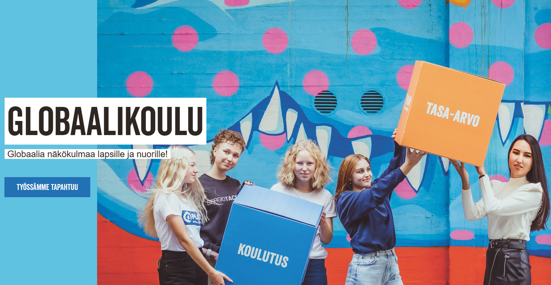 Vahvistimme globaalia ajattelua ja maahanmuuttajanuorten osallisuutta Suomessa