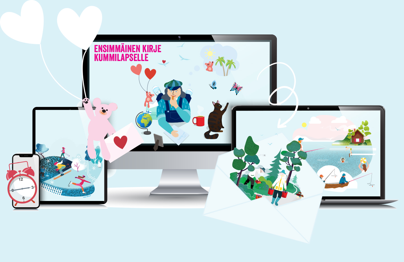 Oma Planin kirjeenvaihto-osio on uudistunut