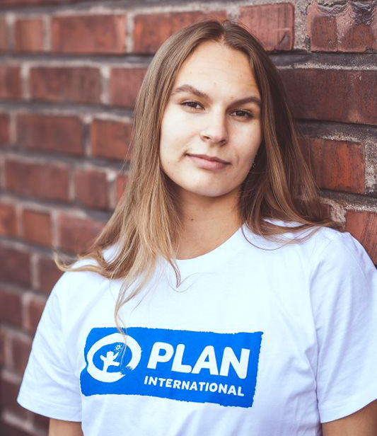 Vuoden Plan-aktiivi Senni Kaavinen.