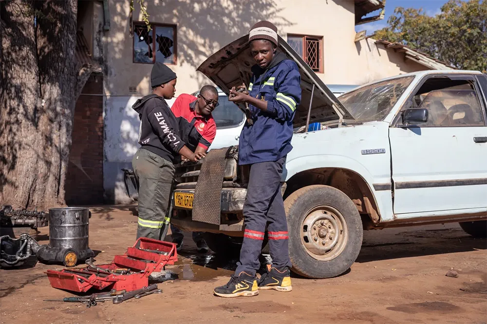 ”Rakastan moottoria ja sen osia”