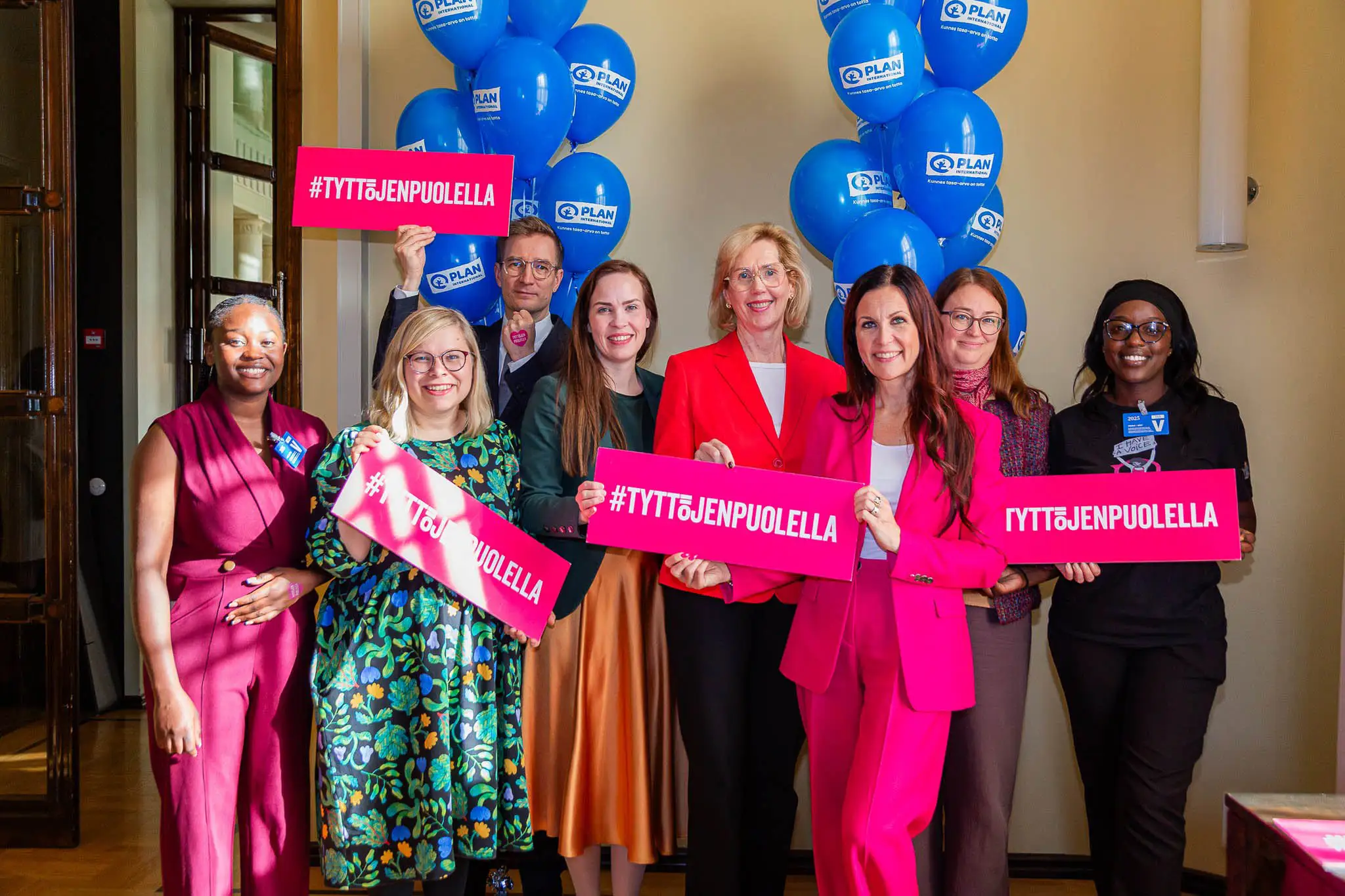 Vaikutimme ja viestimme kehitysyhteistyön ja tyttöjen  oikeuksien puolesta