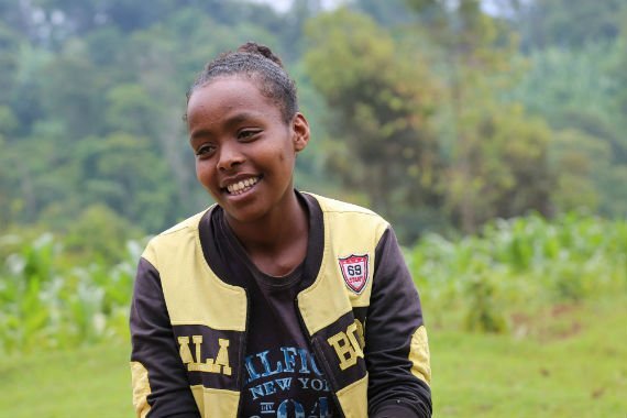 Alminesh haluaa auttaa parantamaan yhteisönsä tyttöjen terveyttä.
