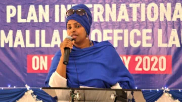 Somalian ja Somalimaan Planin maajohtaja Sadia Allin