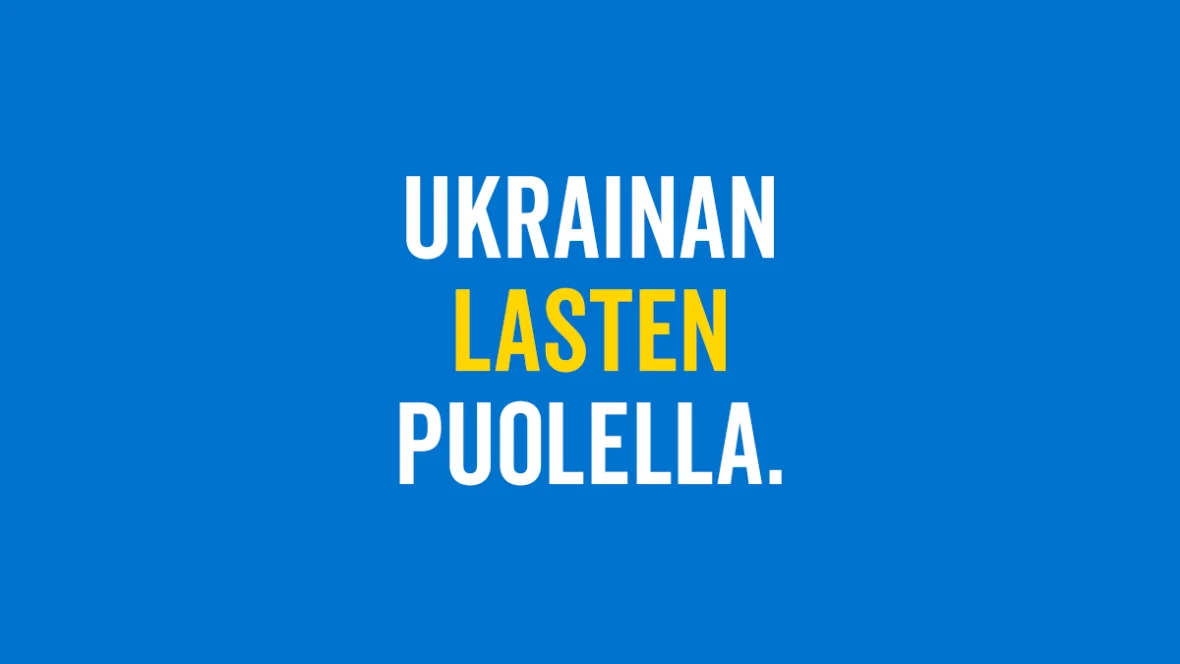 Plan on Ukrainan lasten puolella