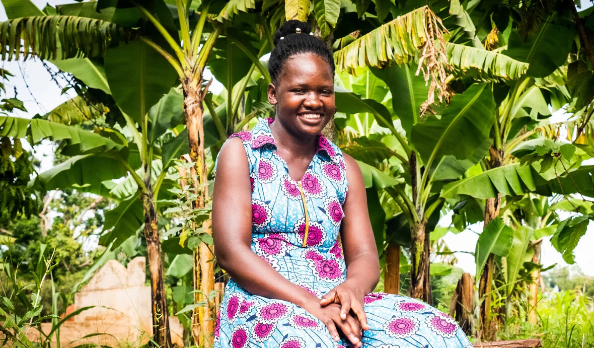 Ugandalainen Veronica.