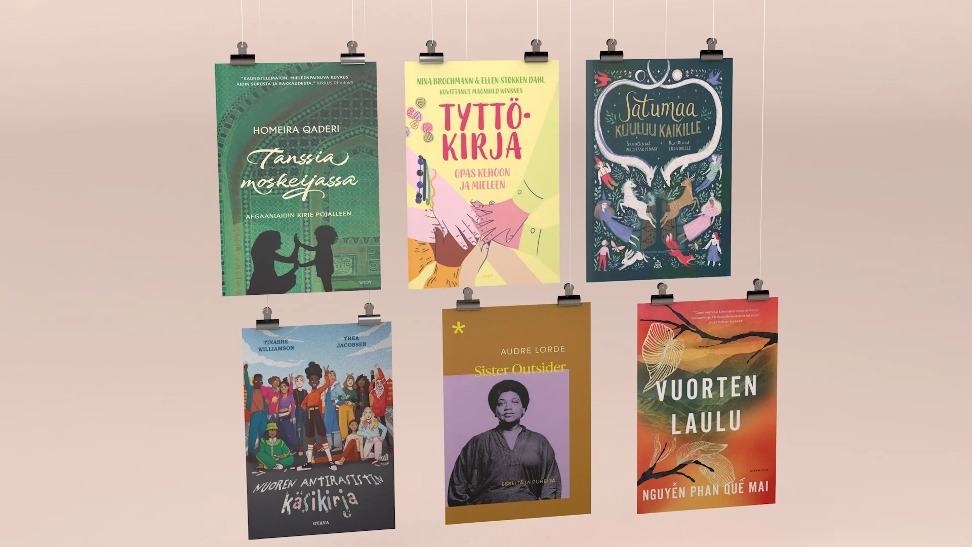 Kuvassa Planin lukuvinkit