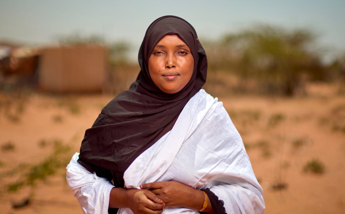 Mulki on vapaaehtoinen ja auttaa nuoria pakolaisia Somaliassa.