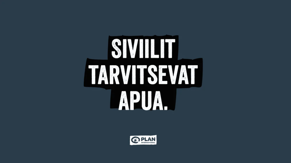 Gazan siviilit tarvitsevat apua.