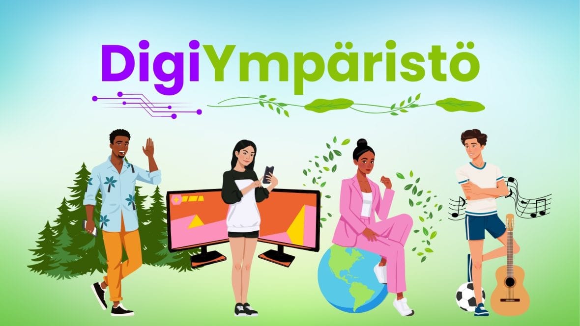 DigiYmpäristö-pelin kansikuva