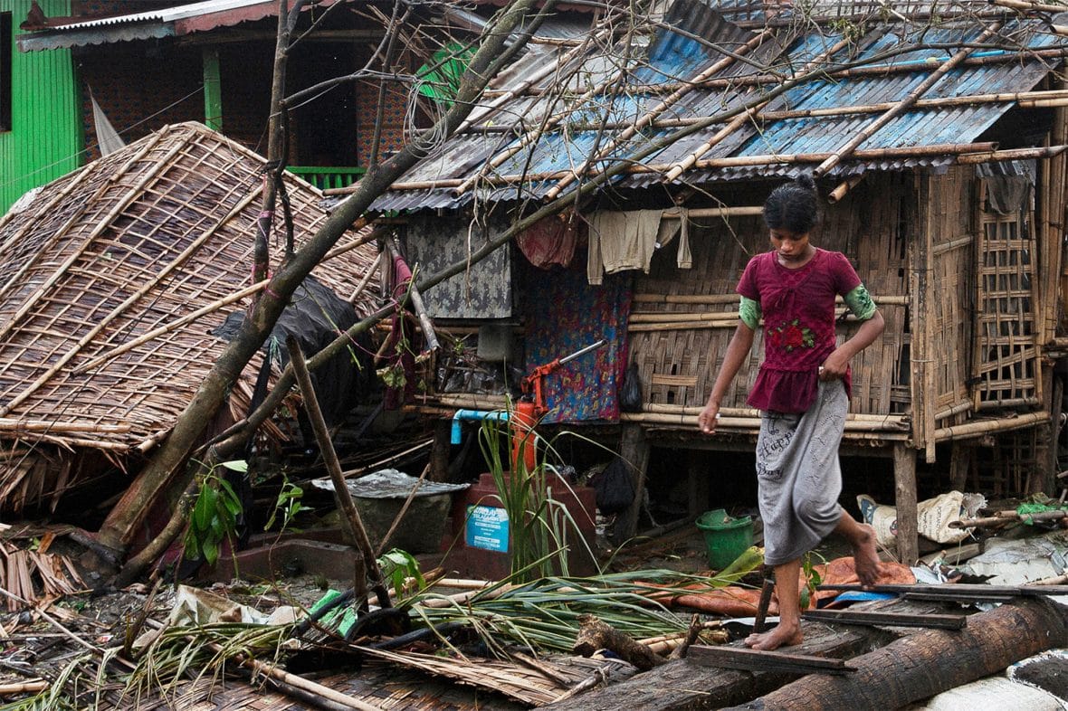 Lahjoita Planin hätäapurahastoon ja auta Myanmarissa