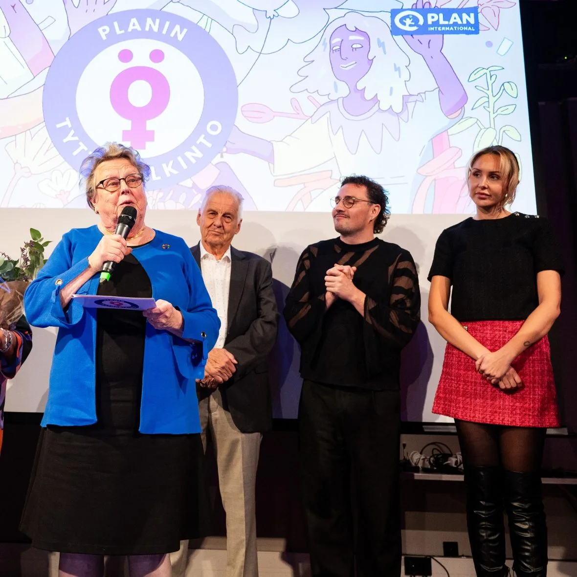 Planin tyttöpalkinto jaettiin ensimmäistä kertaa Suomessa lokakuussa 2024.